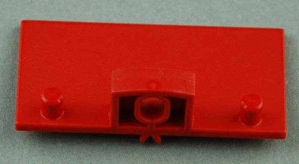 BSB Pufferplatte hinten - rot