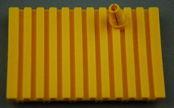 Führerhaus Bodenplatte 60x90 - gelb