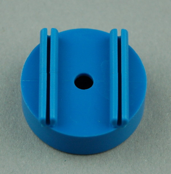 Rohr Adapterplatte L1 - blau