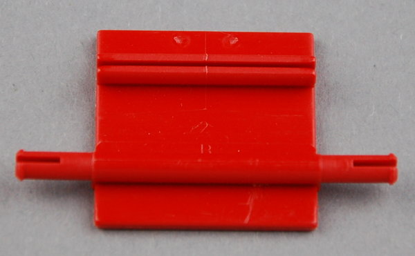 Achsplatte 30x30 - rot