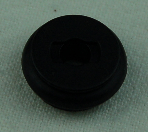 Seilrolle 12 + O-Ring - schwarz