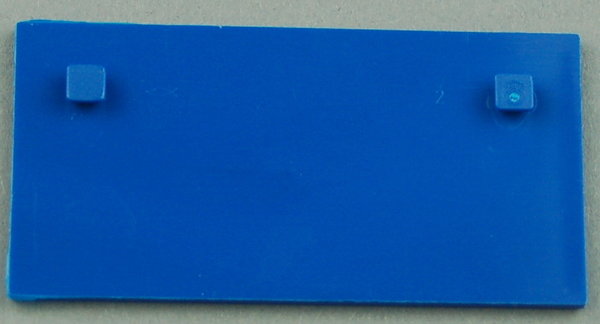 Bauplatte 30x60 mit Zapfen - dunkelblau