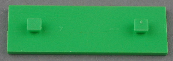 Bauplatte 15x45 mit Zapfen - hellgrün - NEU