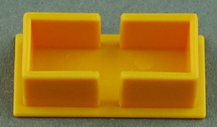 Deckel 15x30 - gelb