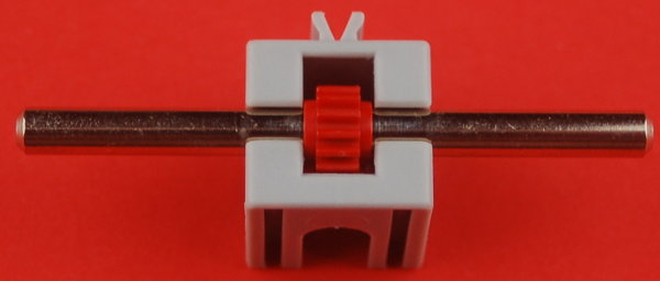 Getriebehalter 50 mini - grau/rot