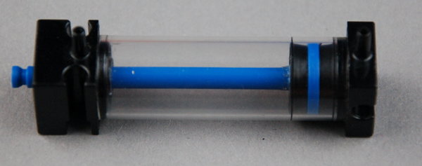 Pneumatik-Zylinder 60 - schwarz/blau - NEU