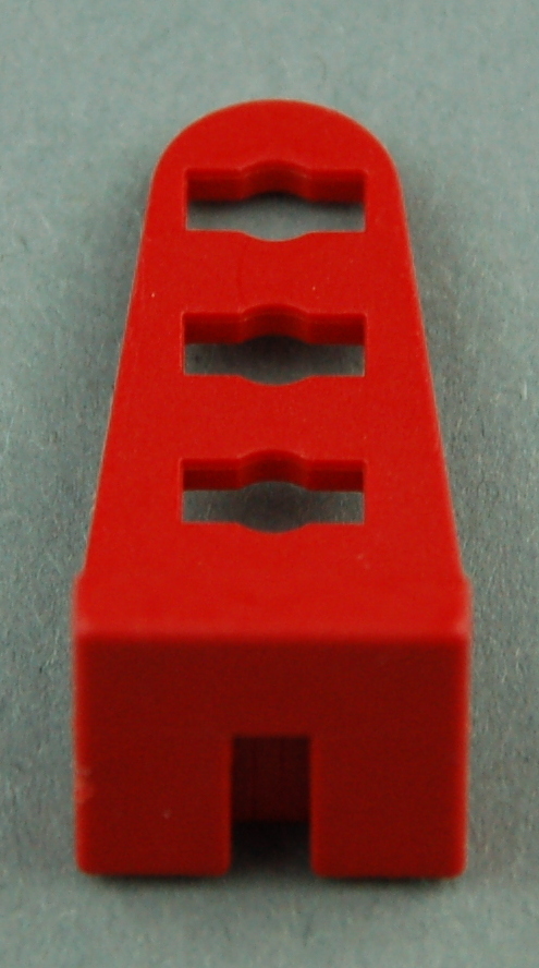 Zylinderanschlussstück 3 fach - rot