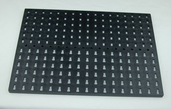 Grundplatte 500, 259x187 - schwarz - NEU