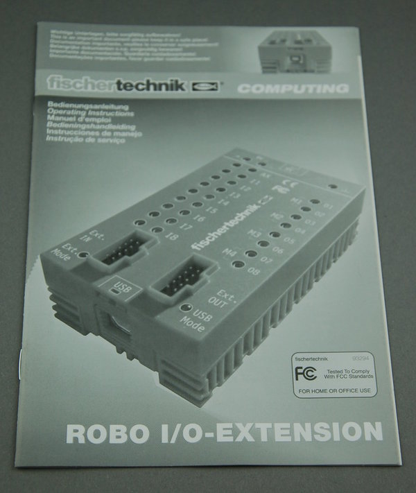 Anleitung Robo I/O-Extension - NEU