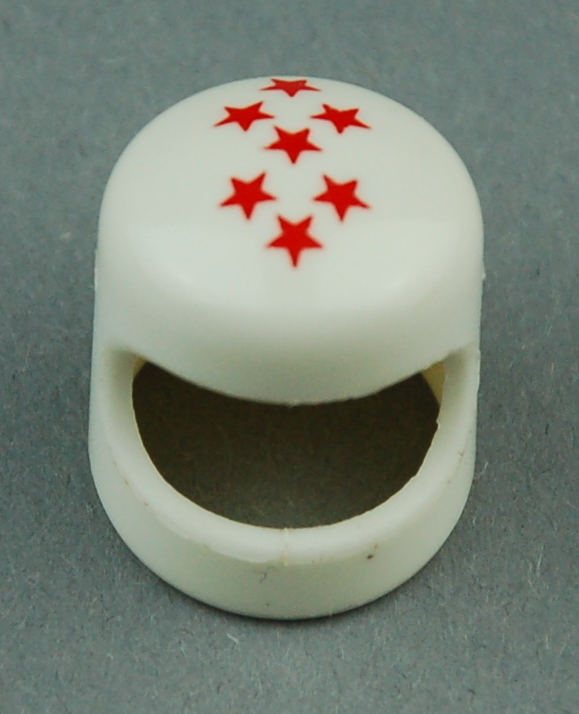Integral-Helm bedruckt (ohne Visier 31905) - weiß