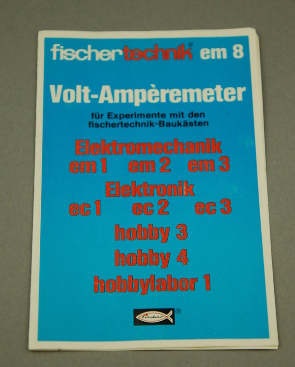 Anleitung em 8 Volt-Ampermeter