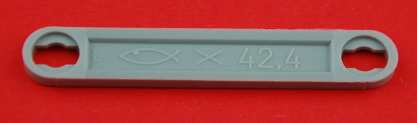 X-Strebe 42,4 - grau