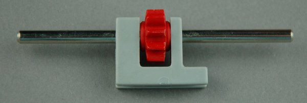 Getriebehalter 80 - grau/rot