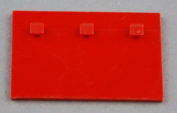 Bauplatte 30x45 mit Zapfen - rot