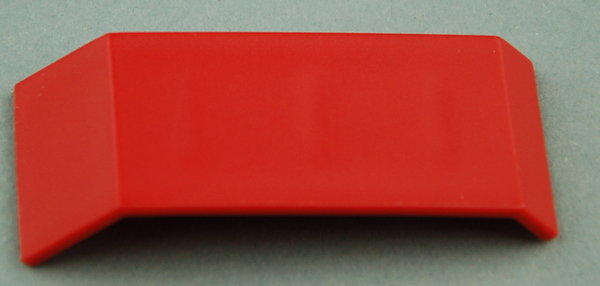 Kotflügel 60x25 - rot - NEU