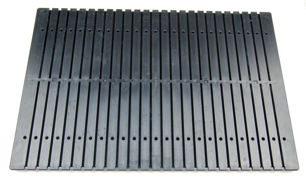 Grundplatte für 1000er Box 390x270 mit Boden - schwarz