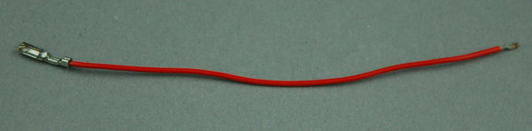 IC-Kabel mit 1 Steckhülse 120 - rot