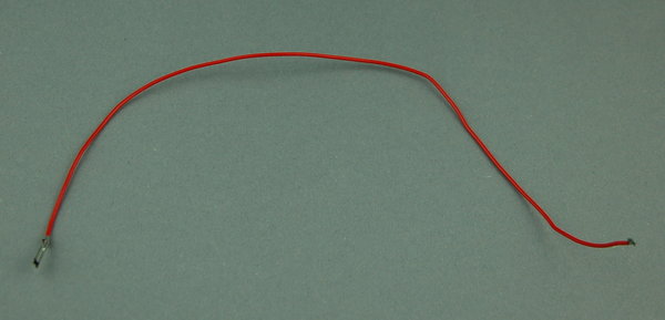 IC-Kabel mit 1 Steckhülsen 300 - rot