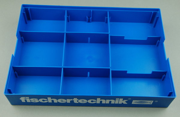 Box 500 incl. 2x Zwischensteg kurz und 2x lang - blau - NEU