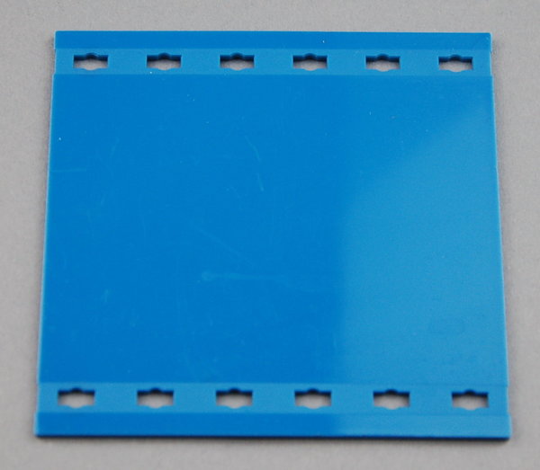 Statikplatte 90x90 - blau