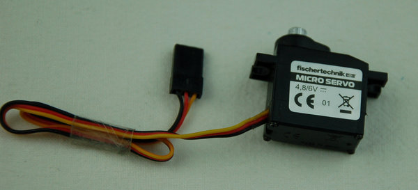 Microservo 6 V (Prägung D) - schwarz