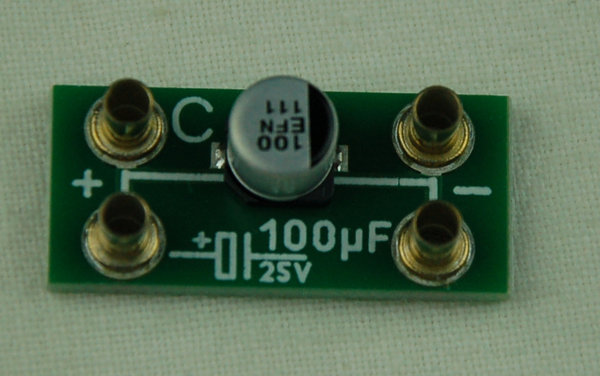 Platine Kondensator 100 µF - NEU